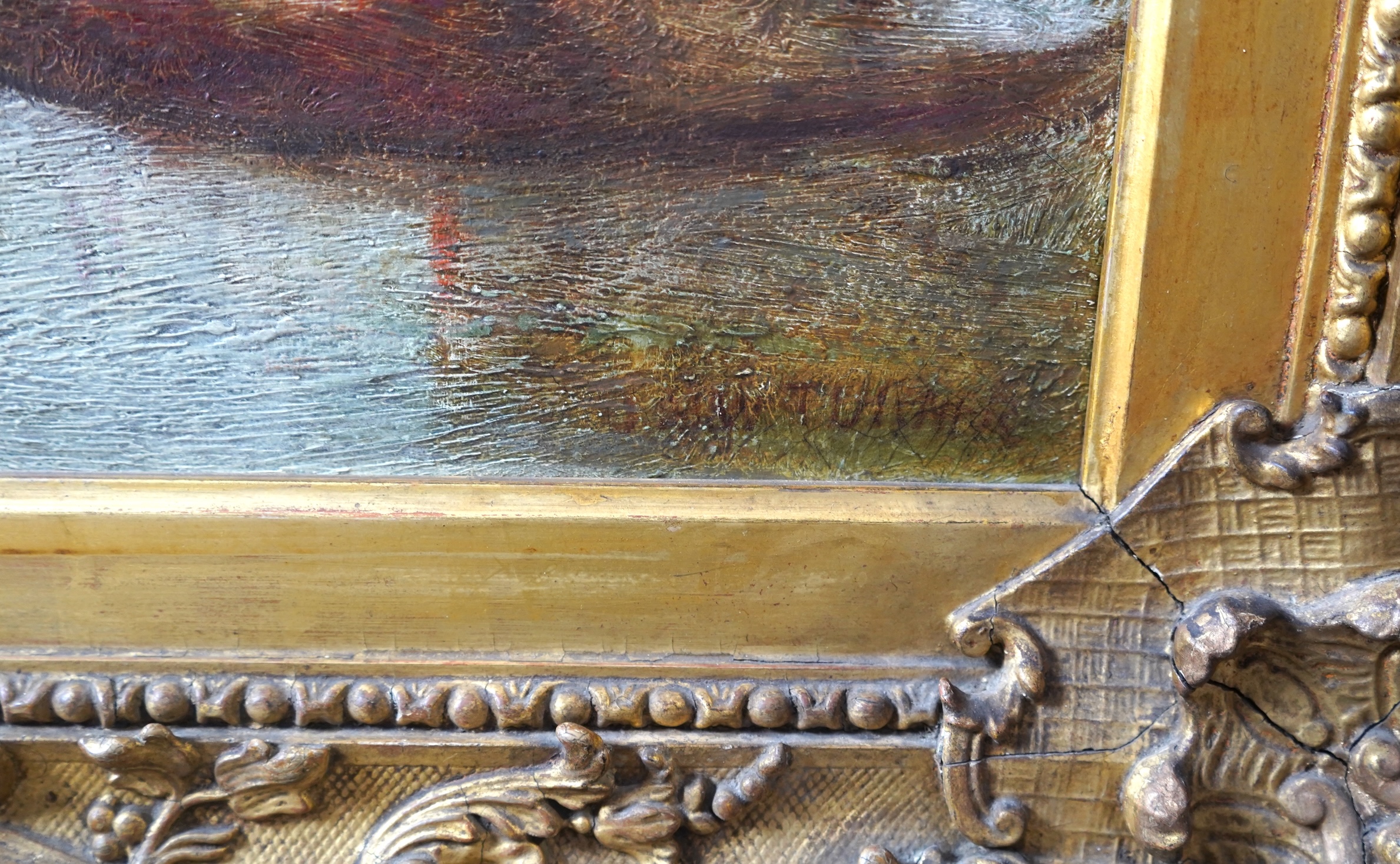 After Joseph Mallord William Turner RA, 1775-1851, 'Gondolas on the Lagoon at Venice'